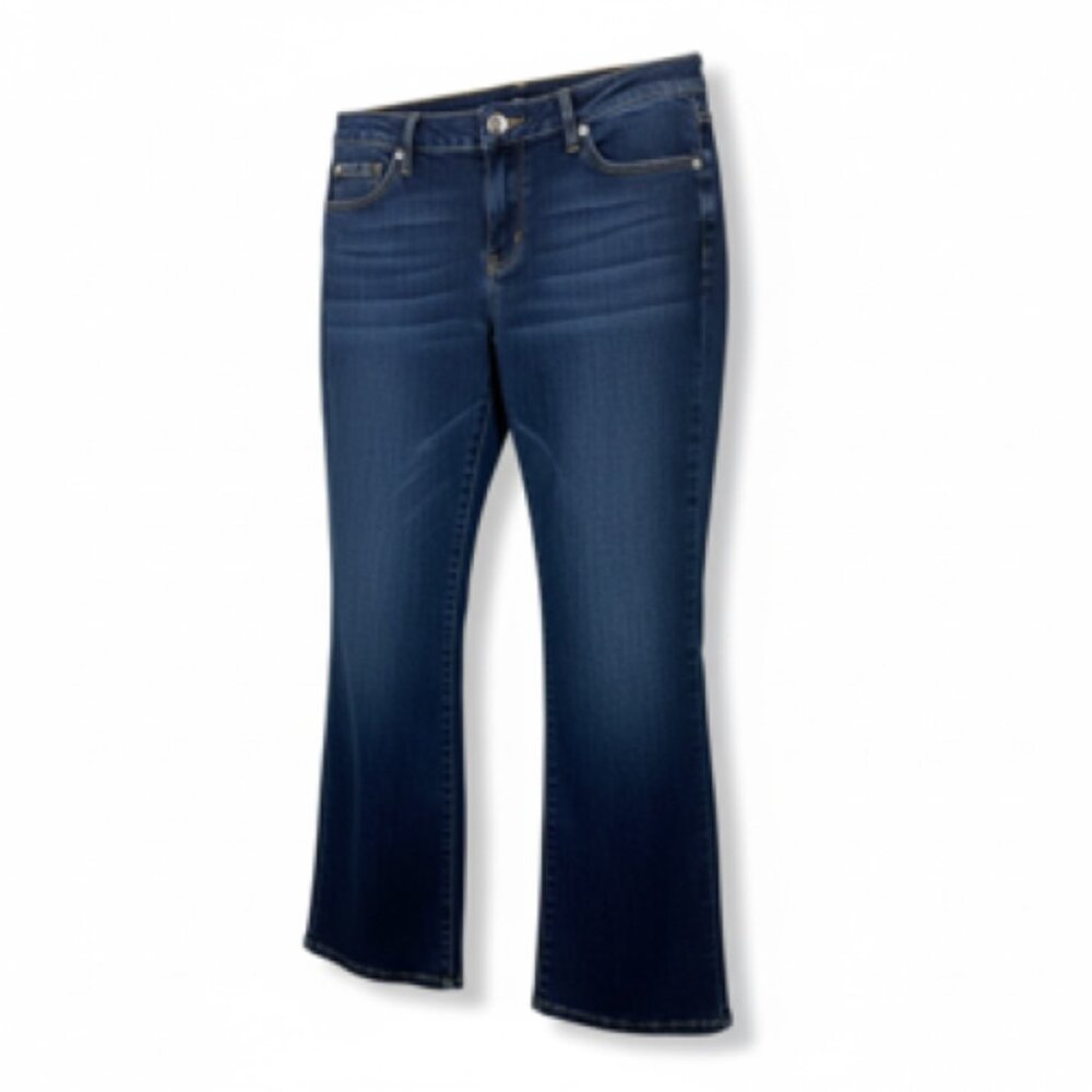 Tommy Hillfiger Low Rise Flare Dark Wash Jeans Size 10‎